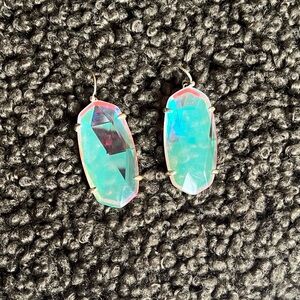 Kendra Scott - Iridescent Oval Drop Earrings